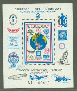 Uruguay #C429 Mint (NH) Souvenir Sheet