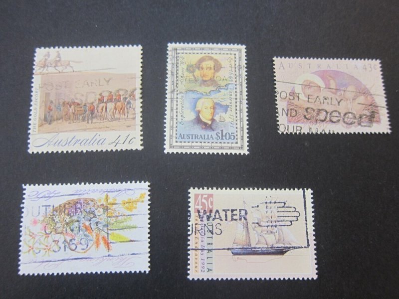 Australia 1990 Sc 1181e,1226,32,34,49 FU