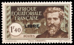 French Equatorial Africa #110  MNH - Stamps of 1936-40 Overprinted (1940)