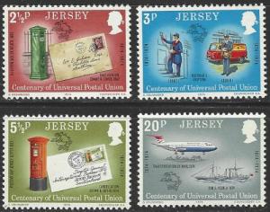 Jersey #99-102 MNH Full Set of 4 UPU