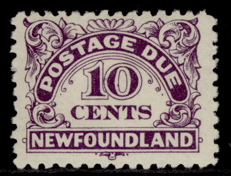 CANADA - Newfoundland GVI SG D6, 10c violet, M MINT. Cat £13.