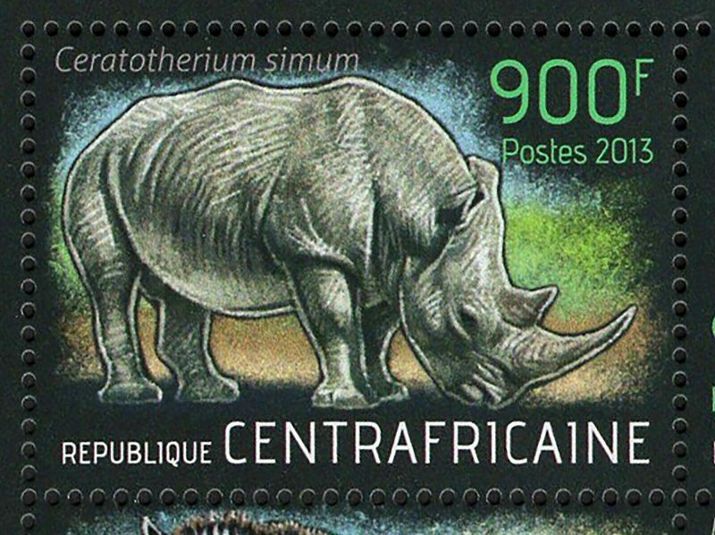 Endangered Animals Stamp Loxodonta Africana Equus Grevyi S/S MNH #4321-4324 