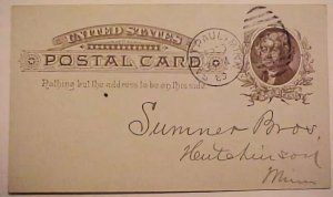 US  # U X 8 C CAT $65.00 ST.PAUL 1886