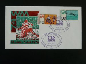 football FIFA world cup 1974 FDC Germany 94295