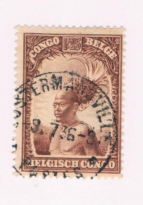 Belgian Congo  #148 Used Chief (B0226)