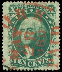 momen: US Stamps #35 Used PSE Graded XF-90