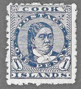 Cook Islands (1893) - Scott # 10,   MNG