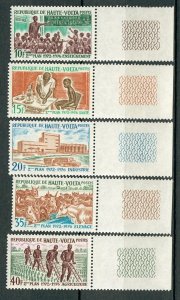 Burkina Faso (Upper Volta) #275 - 279 MNH singles