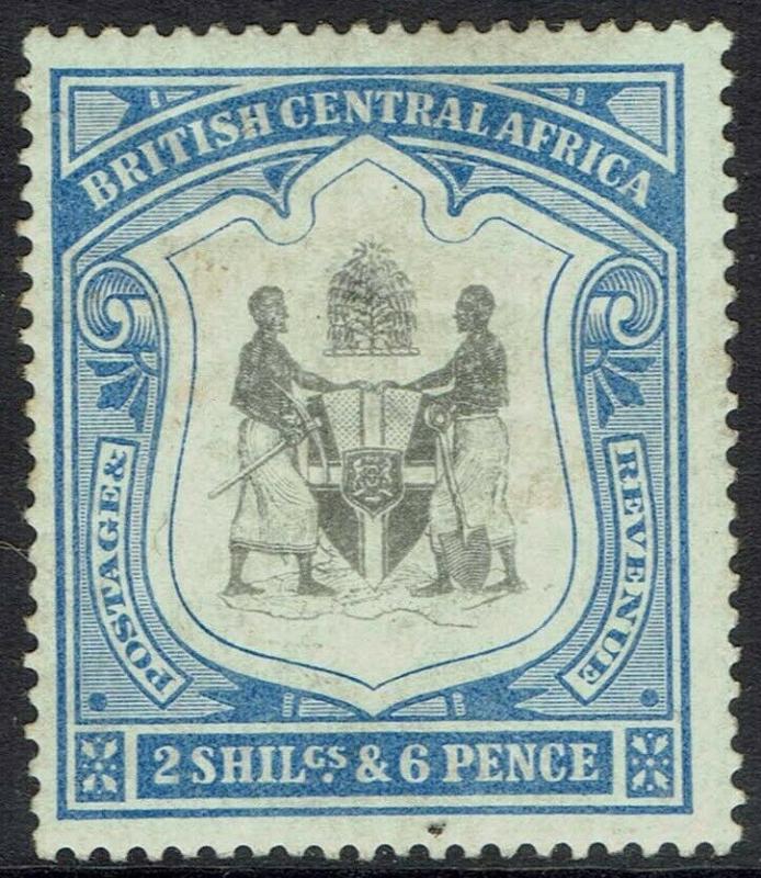 BRITISH CENTRAL AFRICA 1897 ARMS 2/6