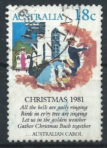 Australia 1981 - 18c Christmas - SG828 used