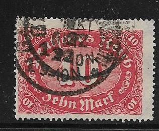 Germany Sc. # 195 Used Inflation wmk 126 L5