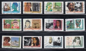 France 2009 Sc#3619-3630 Women from all over the world Used