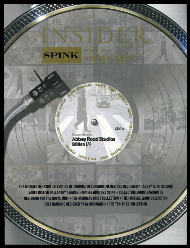 Spink Insider #33, Spring 2019. Abbey Road Studios Recordings