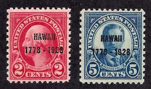 647-648 Mint,OG,NH... SCV $28.75