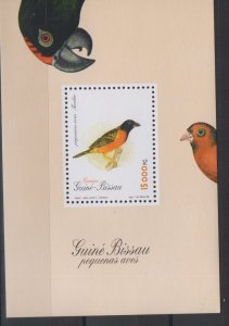 Guinea-Bissau 1996 Birds Souvenir sheet S/S Mi. Bl. 299 MNH ** Scarce !
