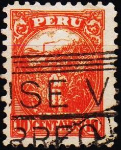 Peru. 1931 10c S.G.502 Fine Used