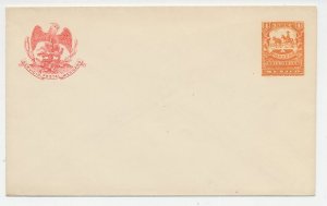 Postal stationery Mexico Donkey - Eagle