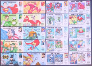 #4084 DC Comics Super Heroes Collins FDC Set