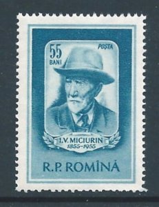 Romania #1060 NH Michurin, Russian Scientist-Birth Cent.