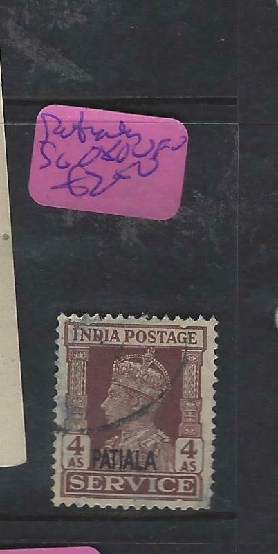 INDIA  PATIALA  (P2012B)  KGVI SERVICE SG O80 VFU