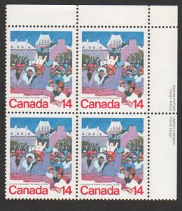 Canada # 780 plate UR MNH cv $1.50