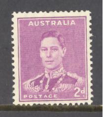 Australia Sc # 182B mint never hinged (BC)