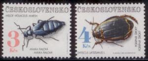 Czechoslovakia 1992 SC# 2866-7 MNH L59