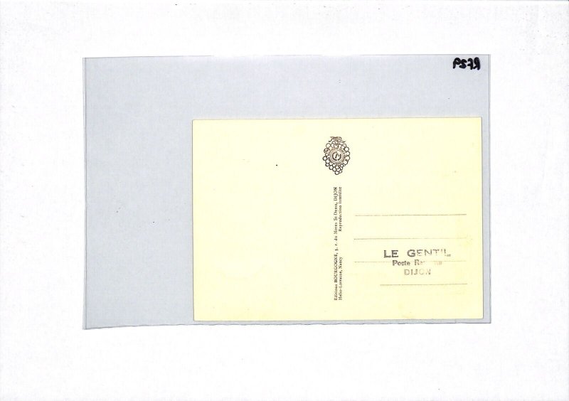 FRANCE 1957 FDC Le Gentil *PIGEON* Maxi-Card Colombophilie BIRDS First Day RF29