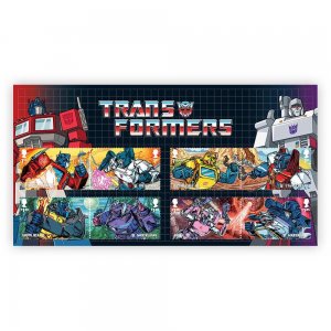 Royal Mail - Transformers Stamp pack of 8 - plus hidden UV ink! - MNH