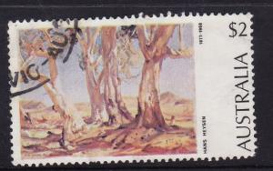 Australia -1974 Aust. PaintingsRed Gums $2 used