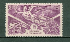 FRENCH WEST AFRICA 1946 AIR-VICTORY #C4 MNH...$1.69