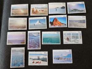 Australian Antarctic Territory, full set of 15, L-60-74,SCV$11.20