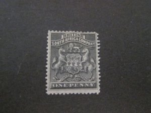 Rhodesia 1890 Sc 2 MH