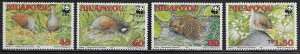 Niuafo'ou Scott #'s 152 - 155 MNH