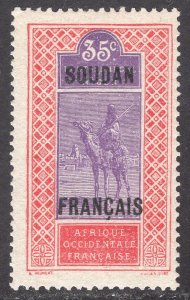 FRENCH SUDAN SCOTT 35