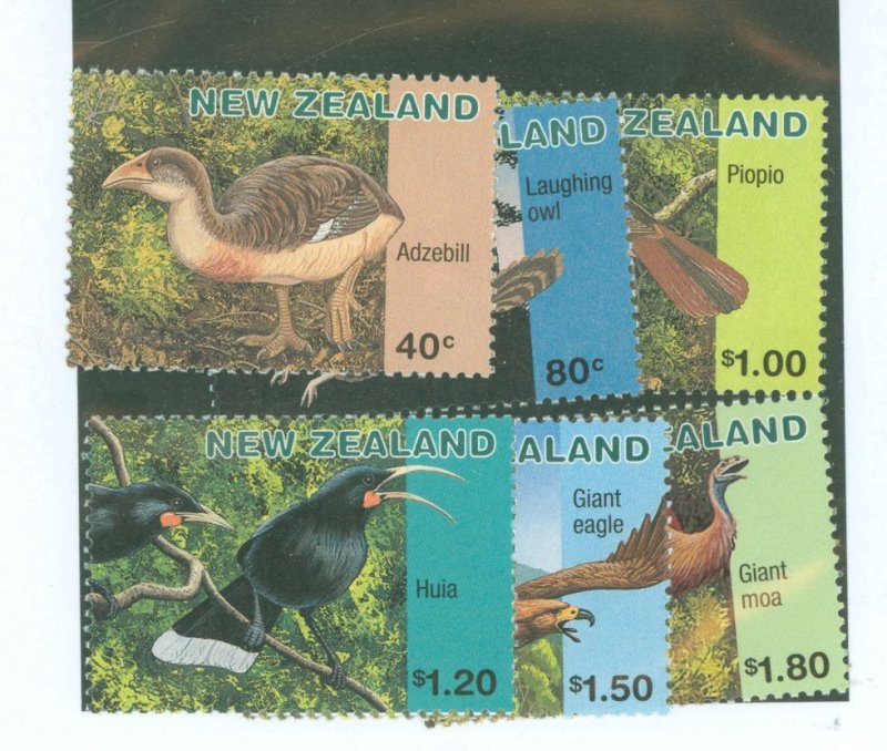 New Zealand #1393-1398 Mint (NH) Single (Complete Set)