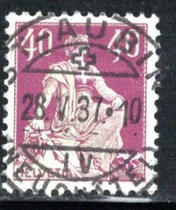 Switzerland Scott # 138a, used