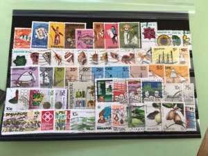 Singapore 1963 to 1986 used  stamps Ref A9049