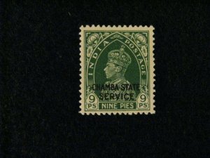  India-Chamba #O50 mint hinged a209 1174