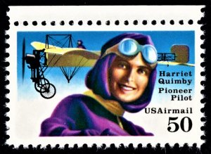 US C128 MNH VF 50 Cent Harriet Quimby
