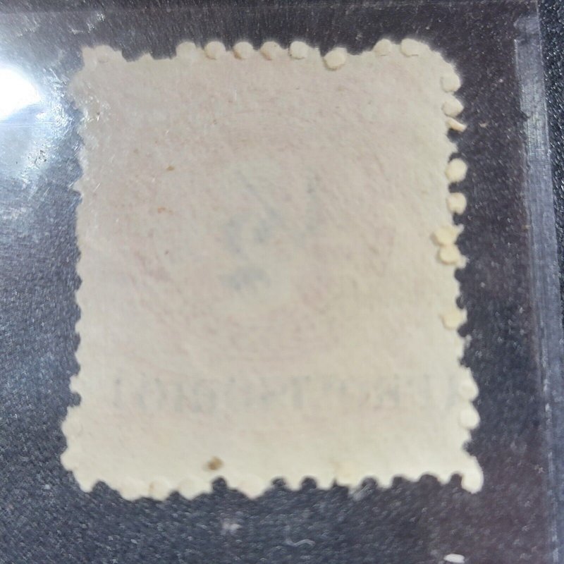 GERMANY; 1882 classic surcharged PROVISORIO issue Perf value REF # 53