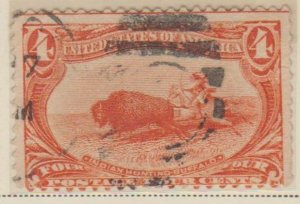 U.S. Scott #287 Trans-Mississippi Stamp - Used Single