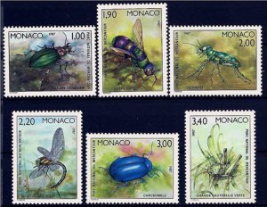 Scott #1565-70 Insects MNH
