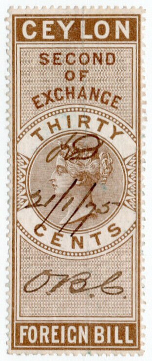 (I.B) Ceylon Revenue : Foreign Bill 30c (Second)