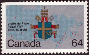 Canada #1030-1031, Complete Set(2), 1984, Never Hinged