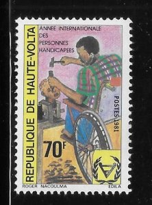 Upper Volta 1981 Intl Year of the Disabled Sc 572 MNH A2796