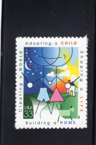 3398 Adoption, MNH, CV $ .65