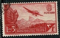 Italian East Africa #C8 used airmail