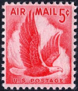 SC#C50 5¢ Eagle Single (1958) MNH