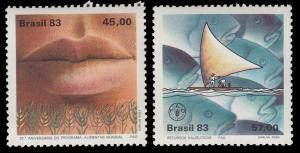 Brazil 1884 - 1885 MNH